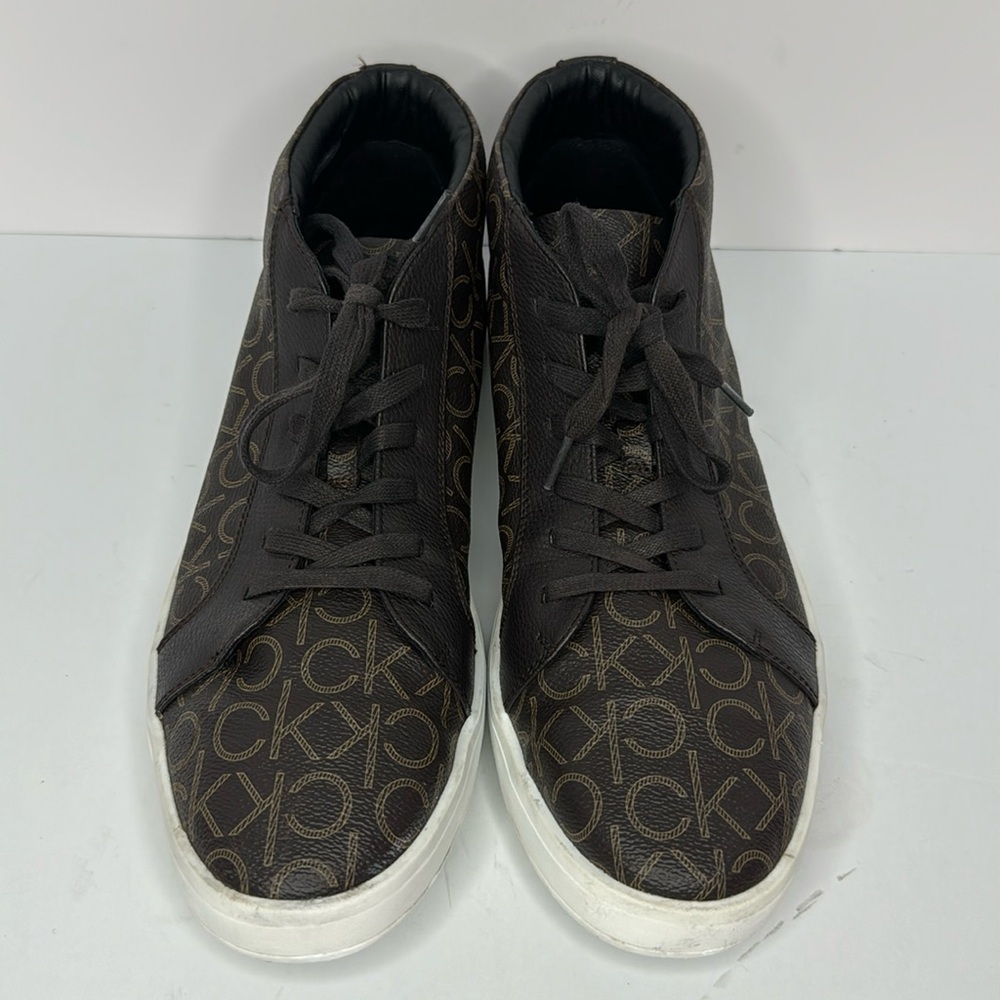 Calvin Klein Size 11 BENSI Low Top Sneakers Used Men's Shoes